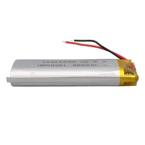 Powermaster 102260 3.7V 1400Mah Lityum Polimer (Li-Po) Batarya Ciklet Pil - Resim 3