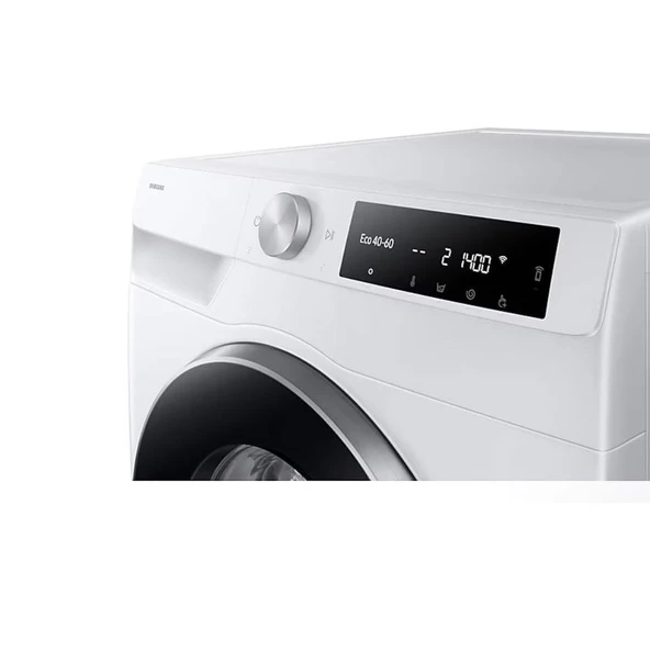SAMSUNG WW11DG6B25LEAH 11kg Byaz Çamaşır Makinesi, AI EcoBubble - Resim 2