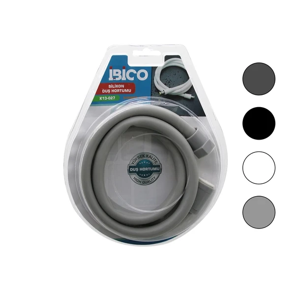 SİLİKON  DUŞ HORTUMU  1.5MT   VAKUMLU AMBALAJ   PASLANMAYA-SIZMAYA-BÜKÜLMEYE-KOPMAYA SON (5365) ürün görseli
