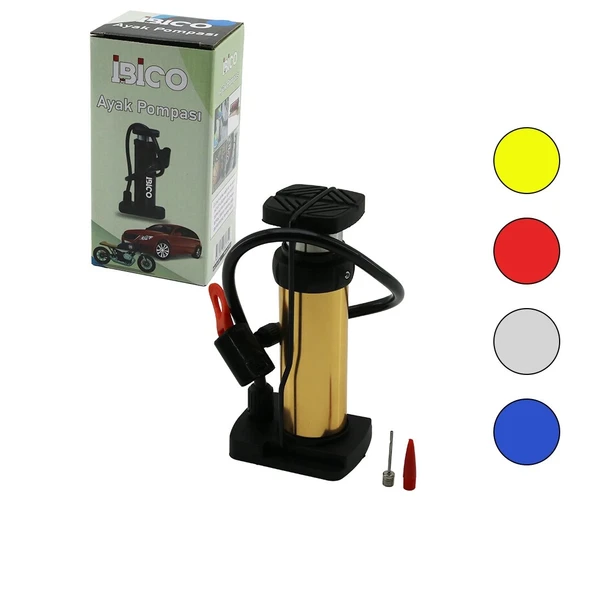 DİKEY MODE LİNCE PİSTONLU AYAK POMPASI OTO-ARAÇ - BİSİKLET-MOTOR LASTİK - TOP - ŞİŞME HAVUZ-YATAK (5365) ürün görseli