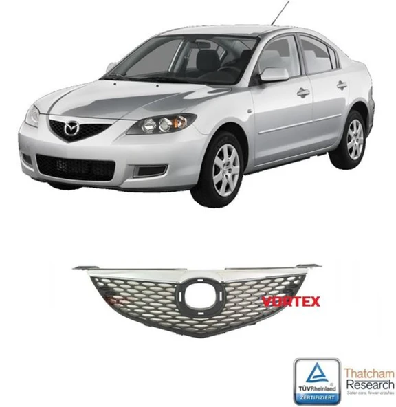 Mazda On Panjur Kromlu Sedan 3 03> - Vortex V2105428 ürün görseli 1