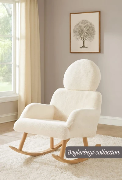 Sallanan koltuk Krem renk ürün görseli 1