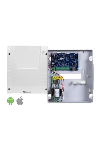 TEKNIM TEKNİM TSP-5334 4+4 Zonlu Ethernet/Network Alarm Paneli (AKÜSÜZ) ürün görseli 1