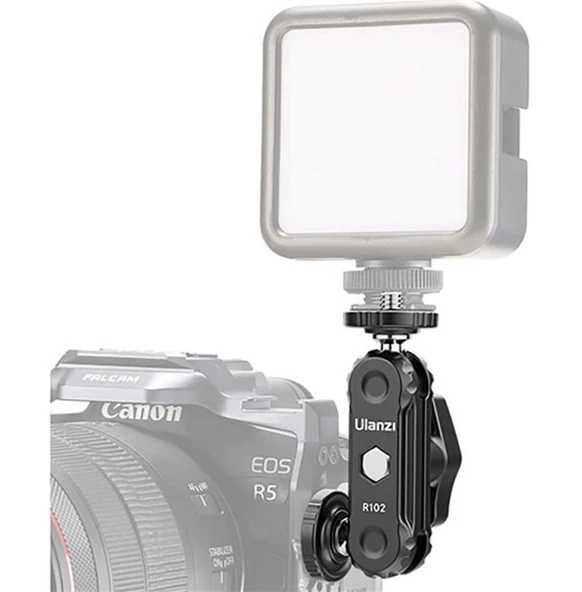 Ulanzi R102 Ball Head Magic Arm Hareketli Kol - Resim 3