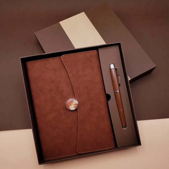 Kutulu Defter Kalem Set ürün görseli 1