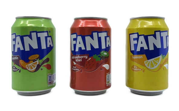 Fanta Limon - Tropik Meyve - Çilek & Kivi Aromalı Gazlı İçecek 3'lü Set ürün görseli 1