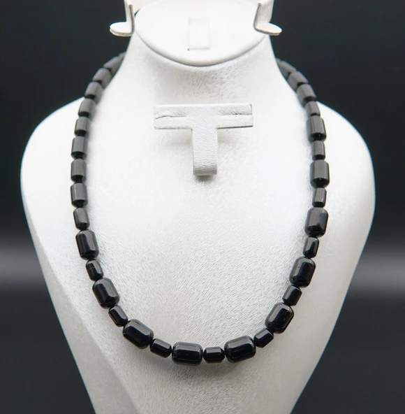 Oltu Taşı Kolye  sk000144 - Resim 2