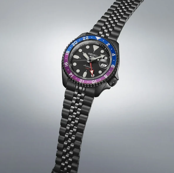 Seiko 5 Sports GMT SSK027K Erkek Kol Saati - Resim 2