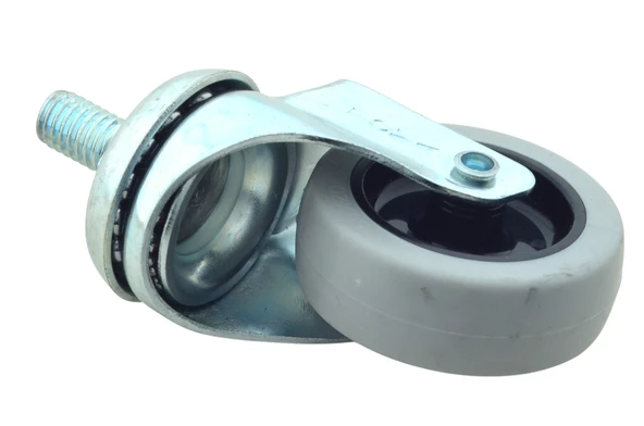 2 Adet Civatalı Metal 50mmx20mm Koltuk Sandalye Mobilya Tekeri - Resim 3