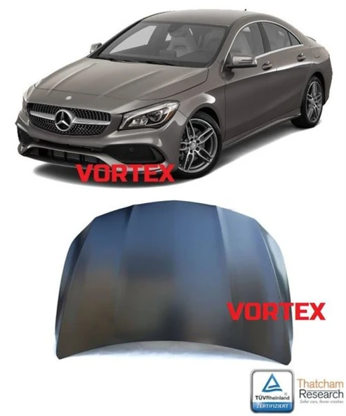 Mercedes Motor Kaputu Alumınyum W117 Cla 13> - Vortex V2205629 ürün görseli