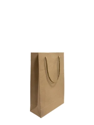 Nedi 17x25 Cm İp Saplı Kraft Karton Çanta ürün görseli 1