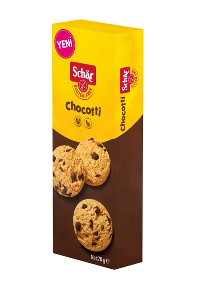 Schar Chocotti Damla Çikolatalı Glutensiz Kurabiye 70 G (2 ADET) - Resim 2