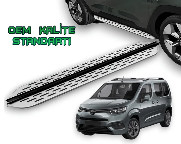 TOYOTA PROACE CİTY ** KISA SAŞE ** 2019 2020 2021 2022 2023 2024 2025 2026 ARACA ÖZEL YAN BASAMAK ürün görseli 1