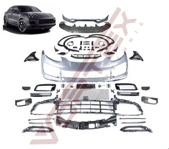 Porsche Cayenne 11>icin 20>on Tampon Donusum Seti - Vortex V2708025 ürün görseli 1