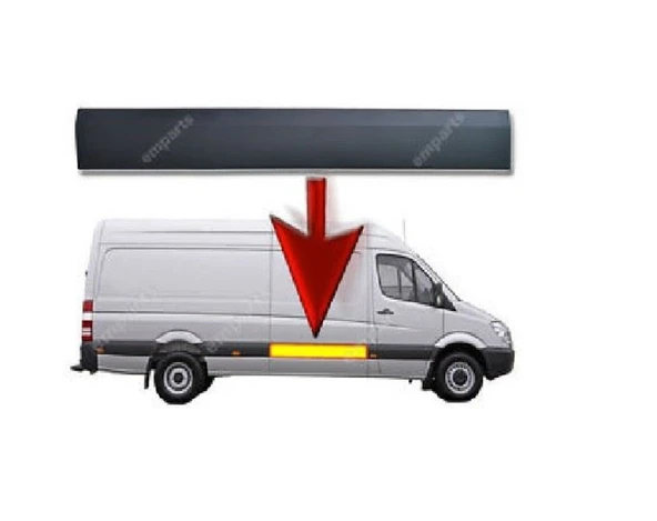 Mercedes Kaplama Sag Yan Kapı Crafter Sprinter 06> - Vortex V2206551 ürün görseli