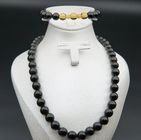 Oltu Taşı Kolye sk000141 ürün görseli 1