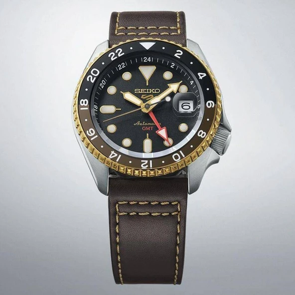 Seiko 5 Sports GMT SSK036K Erkek Kol Saati SSK036K1 - Resim 2