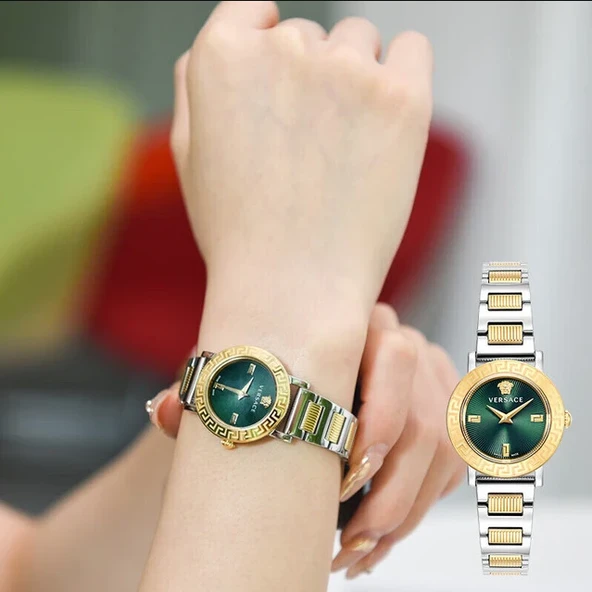Versace VRSCVE6M00322 Kadın Kol Saati VE6M00322 - Resim 3