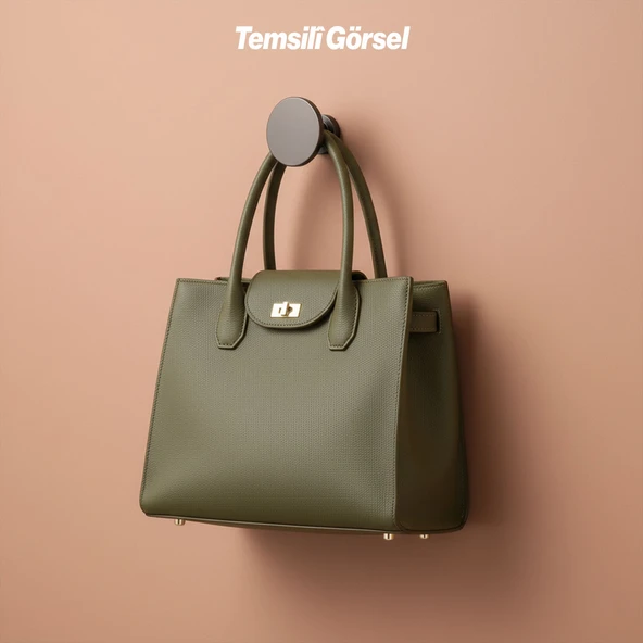 Alex 70 mm Füme Askı Askılık Duvar Vidalı Çanta Elbise Asma Portmanto Vestiyer Banyo Mutfak Askısı - Resim 9