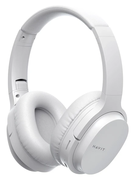 Havit I62 Beyaz Kulak Üstü Bluetooth Kulaklık - Resim 3