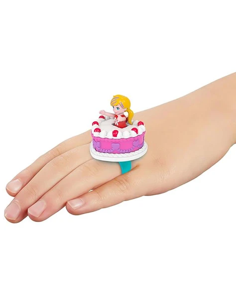 Polly Pocket 80. Yıl Yüzük Kutusu Oyun Seti JGK21 - Resim 6