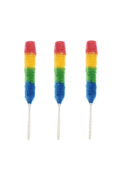 3 Adet Anti Statik Toz Alma Püskülü Duster  (5365) - Resim 2