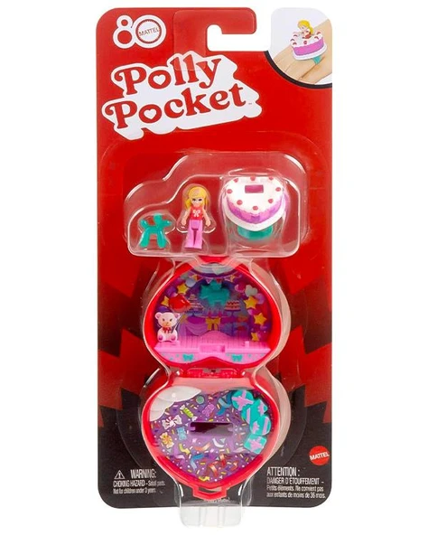 Polly Pocket 80. Yıl Yüzük Kutusu Oyun Seti JGK21 ürün görseli