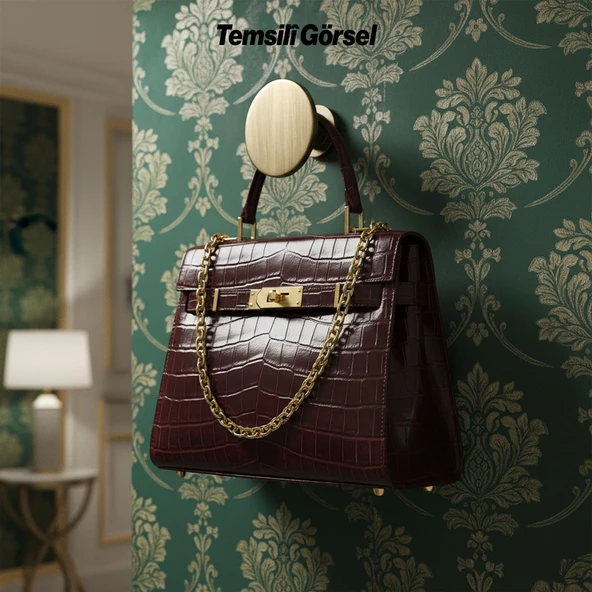 Alex 70 mm Antik Askı Portmanto Vestiyer Banyo Mutfak Askısı Askılık Duvar Vidalı Çanta Elbise Asma - Resim 2