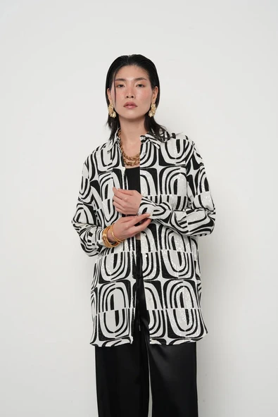 34382 ORFEONEGRO GÖMLEK - Resim 4