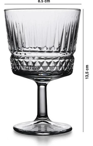 Paşabahçe 440455 260cc 4Lü Elysia Kokteyl ve Sunum Bardağı - Resim 3