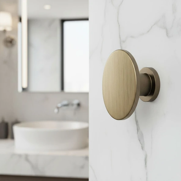 Alex 70 mm Antik Askı Portmanto Vestiyer Banyo Mutfak Askısı Askılık Duvar Vidalı Çanta Elbise Asma - Resim 4