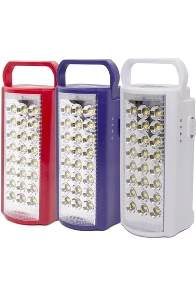 24 Büyük Ledli 80 Saat Yanan Powerbank Özellikli Akülü Led Işıldak ürün görseli