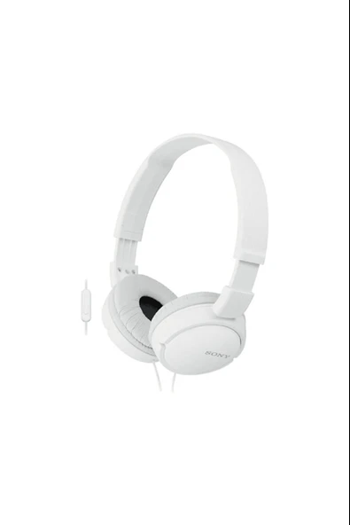 Sony MDR-ZX110APW Beyaz Mikrofonlu Kulak Üstü Kulaklık (Sony Eurasia Garantili) - Resim 2
