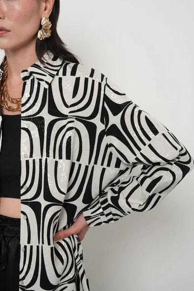 34382 ORFEONEGRO GÖMLEK - Resim 7