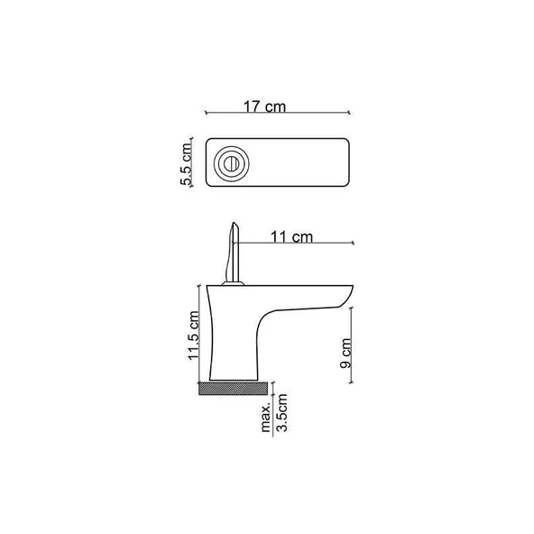 Fontana Lavabo Bataryası (Altın) FK-5112 - Resim 2