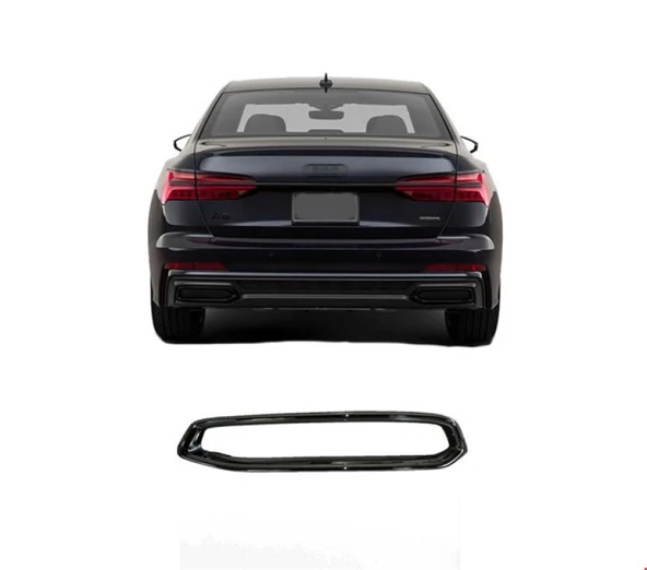 Vag Arka Egzoz Kapagı Sol S-Line Siyah A6 20> - Vortex V3613241 ürün görseli