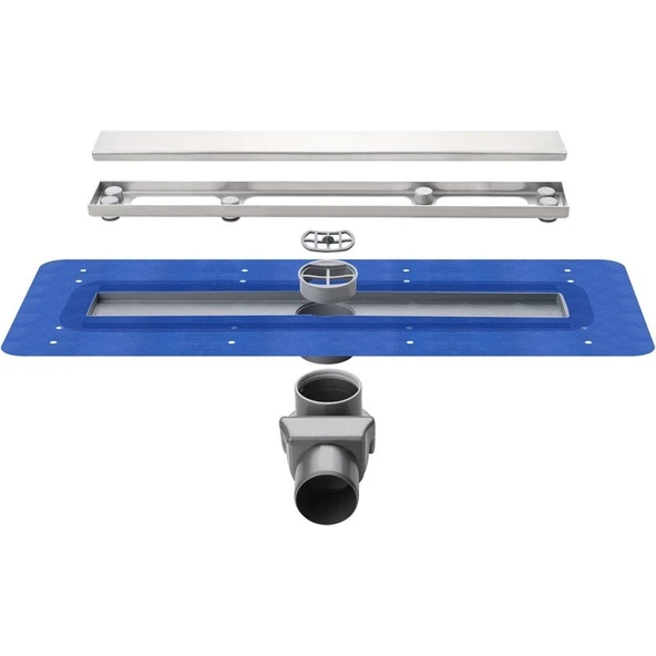 Sukar Duş Kanalı Tekstil Membran Yalıtımlı Line 2s Slim 40 cm - Resim 3