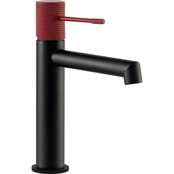 Fontana FM-2118 Siyah & Kırmızı Lavabo Bataryası ürün görseli