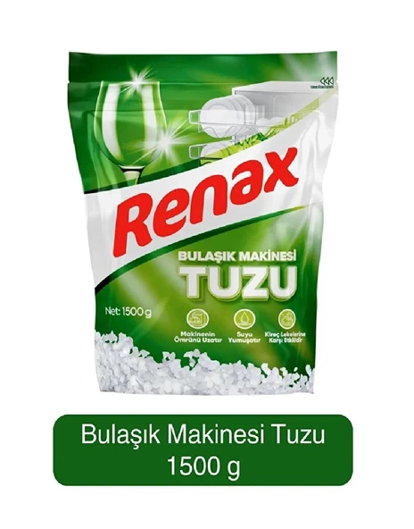 Renax bulaşık makinası tuzu 1500 gr. ürün görseli