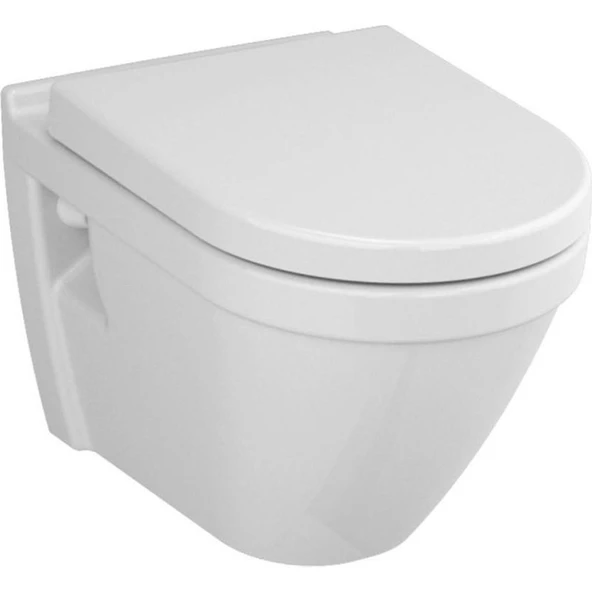 VitrA Vitra S50 Asma Klozet Ve Ses Yok Yavaş Kapanan Duroplast Kapak - Resim 2
