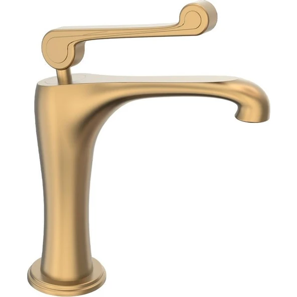 Fontana FA-6012 Fırçalanmış Altın Lavabo Bataryası ürün görseli