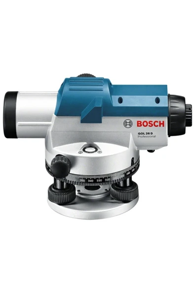 Bosch GOL 26 D + BT 160 Tripot + GR 500 Mira Optik Nivelman Hizalama - Resim 7