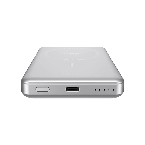 Havit PB5203 MageSafe Powerbank 10.000 mAh - Gri - Resim 3