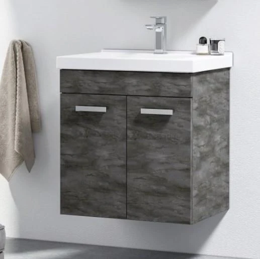 Orka Enez 65 cm İrony Banyo Dolabı Alt Modül ve Lavabo ürün görseli