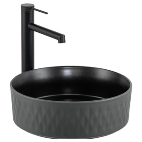 Lena Tezgah Üstü Lavabo E-W5001GS ürün görseli