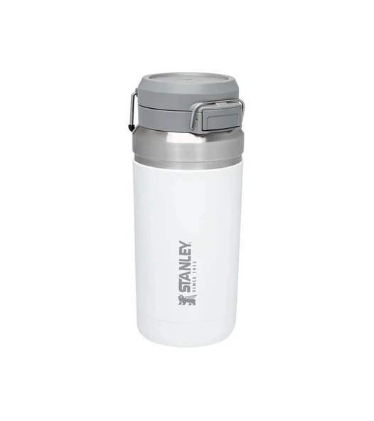 STANLEY THE QUİCK FLİP PASLANMAZ ÇELİK TERMOS 1.06 LİTRE BEYAZ RENK - Resim 4