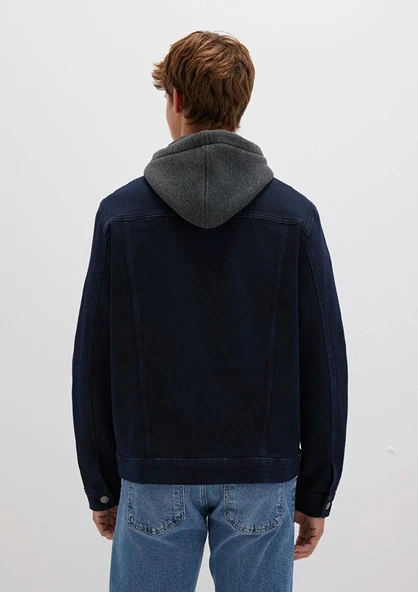 M0112808-90770 MAVİ BRANDON DENİM ALL CEKET - Resim 3