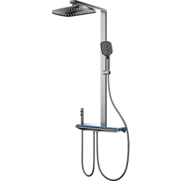 Fontana FJ-SS7157 Mat Füme Duş Ünitesi ürün görseli