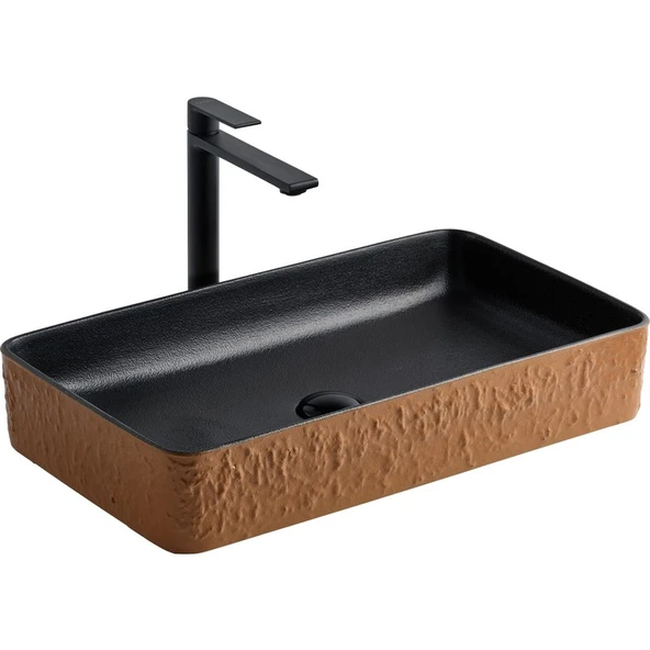 Lena E-4061P Tezgah Üstü Porselen Lavabo ürün görseli