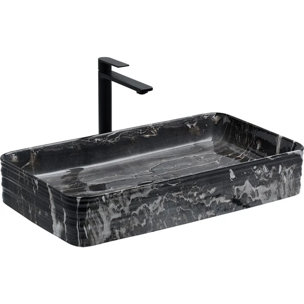 Lena E-2106M4 Tezgah Üstü Porselen Lavabo ürün görseli